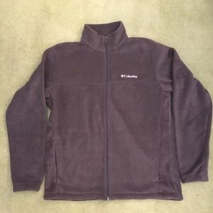Columbia Mens Full-Zip Fleece EUC